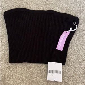 NWT forever 21 ribbed knit tube top